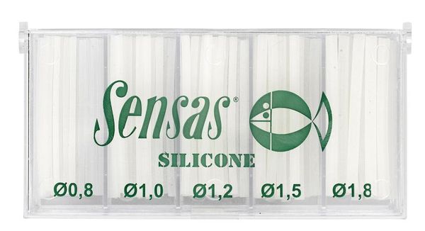 SENSAS Sada Silikónových hadičiek na plavák Power (0,8-1,8mm)