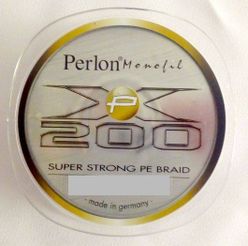 PERLON Šnúra XP 200 125m - farba sivá - 0,10mm-5,0kg