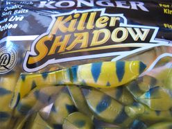 KONGER Killer Shadow kopyto 7,5cm - f.031 žlto-modrá