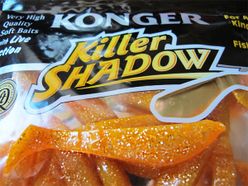 KONGER Killer Shadow kopyto 7,5cm - f.038 oranž./trblietavá