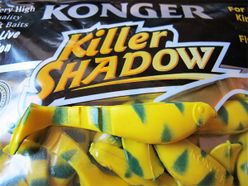 KONGER Killer Shadow kopyto 7,5cm - f.042 žlto/zelená