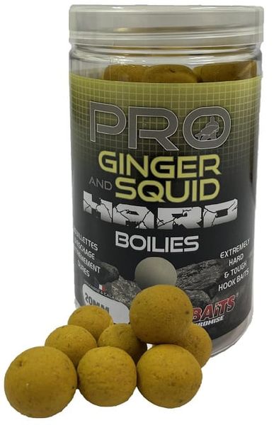 STARBAITS Hard Boilies Pro Ginger Squid 20mm/200g