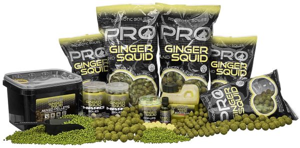 STARBAITS Boilies Pop Up Pro Ginger Squid 14mm/80g