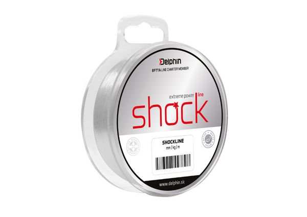 DELPHIN Šokový vlasec Shock 80m - 0,50mm - 33lbs