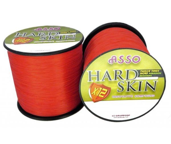 ASSO Vlasec Hard skin červený - 1640m/0,28mm/10,0lb