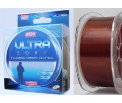 ASSO Vlasec Ultra Soft - hnedá medená 300m - 0,20mm/6,6kg