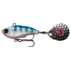 SAVAGE GEAR Nástraha Fat Tail Spin 5,5cm/9g Sinking - Blue Silver Pink