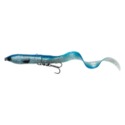 SAVAGE GEAR Nástraha 3D Hard Eel 2+1 - 17cm/50g SLOW SINKING - Blue Silver