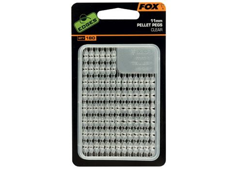 FOX Peletové zarážky PELLET PEGS 11mm Clear