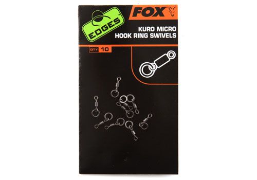 FOX Obratlík Micro s krúžkom EDGES 10ks