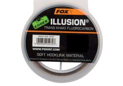 FOX Nadväzcový fluorocarbon EDGES Illusion Soft Trans Khaki 50m - 0,30mm/12lb