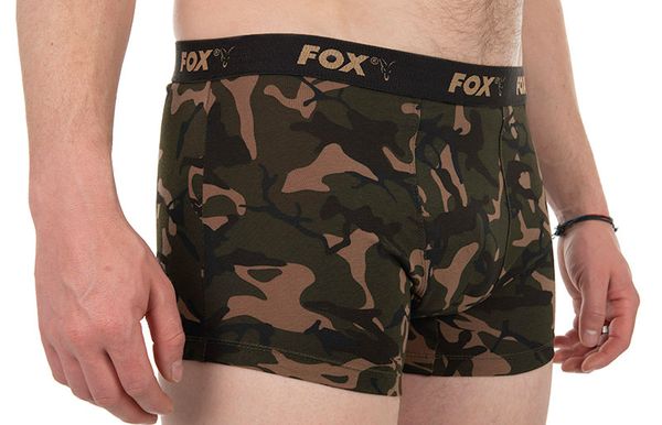 FOX Boxerky Camo Boxers 3ks/bal. - veľ. XL