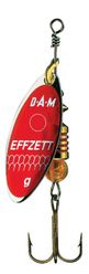 DAM EFFZETT Rotačka Predator Spinner 1/4g - Reflex Red