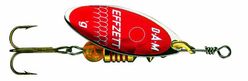 DAM EFFZETT Rotačka Predator Spinner 2/7g - Red Glitter
