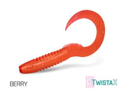 DELPHIN Umelá nástraha TwistaX Eeltail UVs 15cm Berry