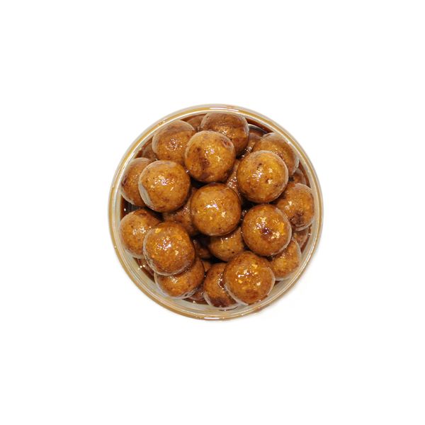 PIRKO BAITS Dipované boilies Nut base mix Javor 400g - 20 mm