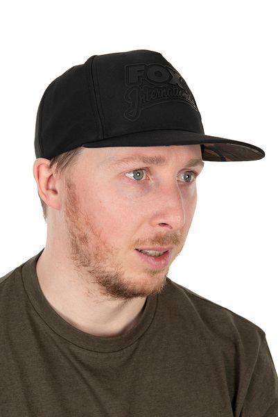 FOX Šiltovka Black/Camo Snapback hat