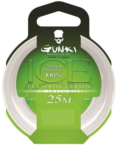 GUNKI Fluorocarbon Ice 0,19mm/25m