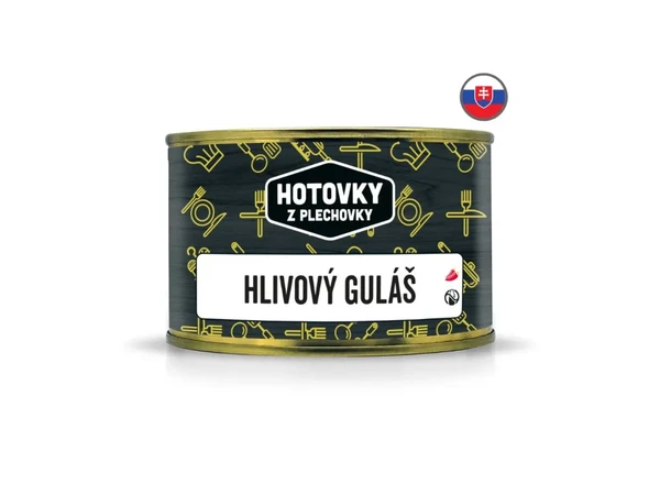 Hotovky z plechovky Hlivový guláš 400g