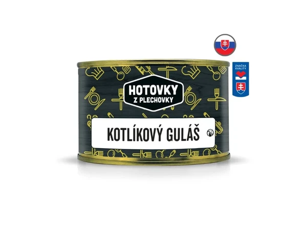 Hotovky z plechovky Kotlíkový guláš 400g