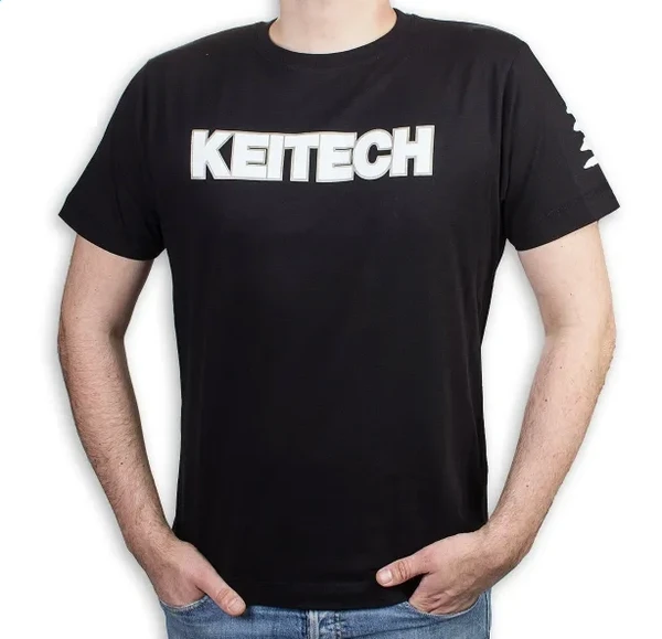 KEITECH Tričko kr.ruk. s logom L