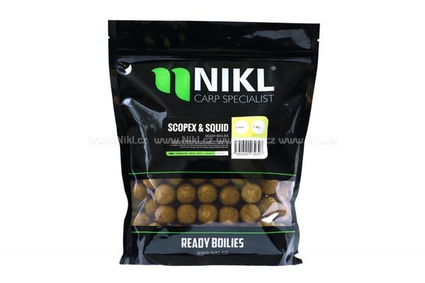 NIKL Ready boilie Scopex & Squid - 20mm/250 g