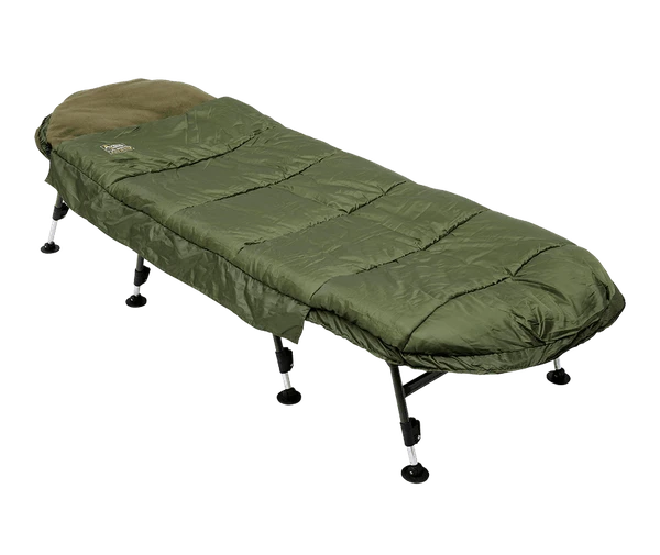 PROLOGIC Rybárska posteľ 8 nohová so spacákom Avenger S/Bag&Bedchair System