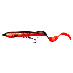 SAVAGE GEAR Nástraha 3D Hard Eel 2+1 - 17cm/50g SLOW SINKING - Red N Black