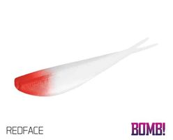 DELPHIN Umelá nástraha BOMB! D-SHOT 6,5cm/5ks - Redface