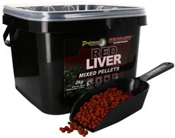 STARBAITS Pelety Mixed 2kg - Red Liver