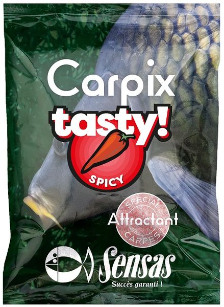 SENSAS Carpix Powder Carp Tasty Spicy (korenie) 300g