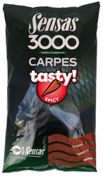SENSAS Vnadiaca zmes 3000 Carp Tasty 1kg - Spicy