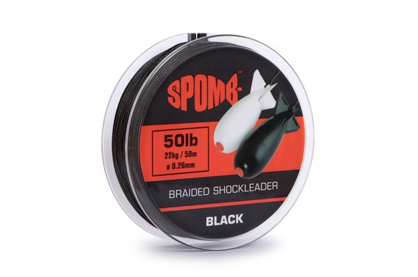 SPOMB Šoková šnúra Braided Shockleader 0,26mm/22kg/50m