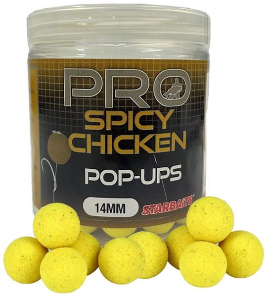 STARBAITS Boilies Pop Up Pro Spicy Chicken 14mm/60g