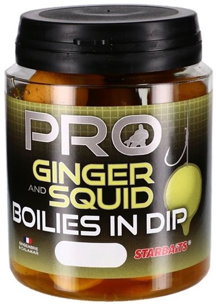 STARBAITS Boilies v dipe Pro Ginger Squid 20mm/150g