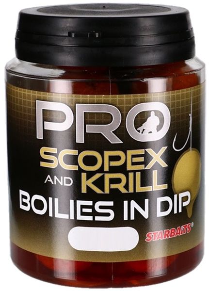 STARBAITS Boilies v dipe Pro Scopex Krill 20mm/150g