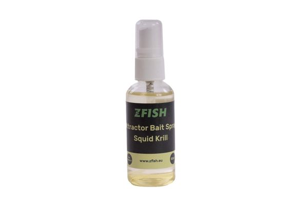 ZFISH Posilovač Attractor Bait Spray 50ml Squid Krill